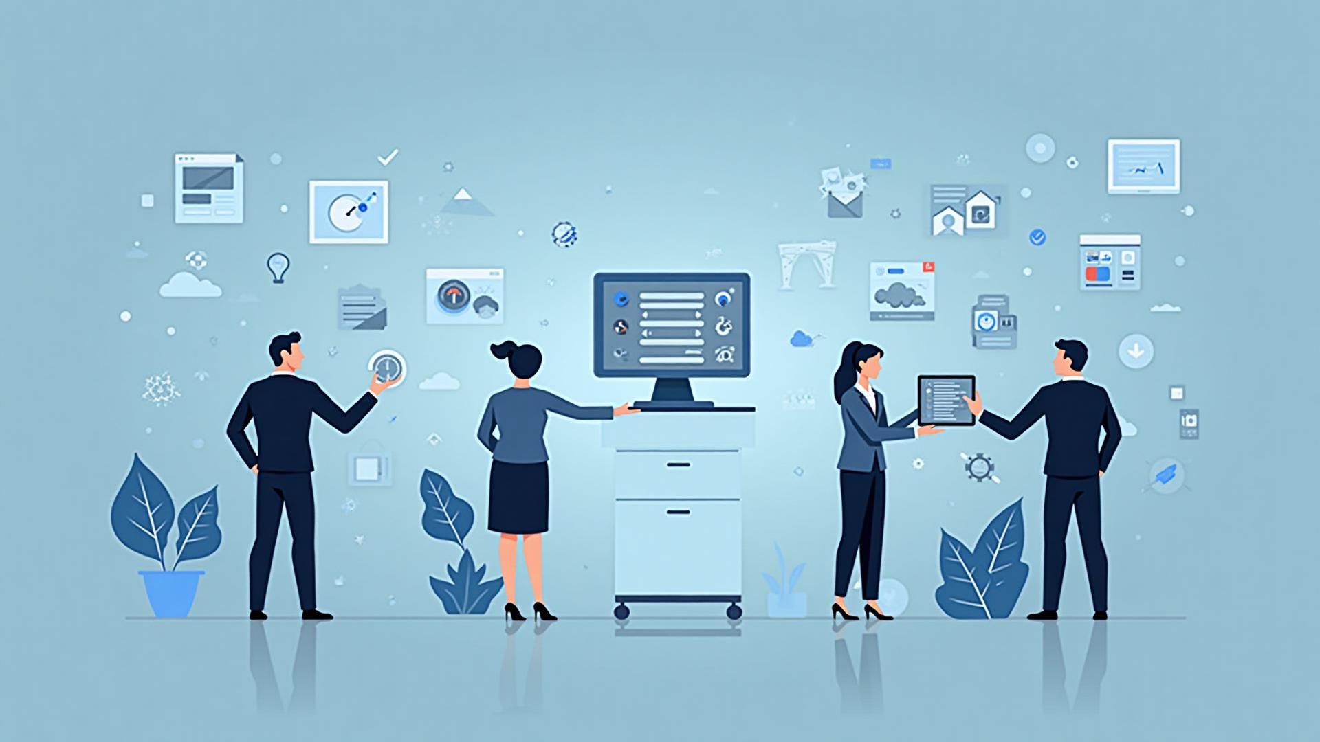 Agents IA et RPA travaillant en harmonie